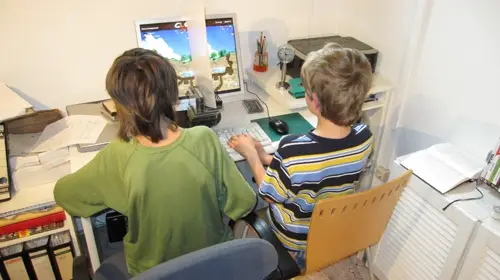 Computer-Spiele-JoJu-zu-zweit