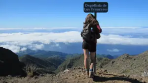 La Palma Degollada de los Franceses beim Roque de los Muchachos