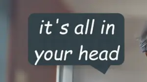 it's all in your head, geschrieben in Comic Sans, weil sich die Ärzte irren, typischer Fall von Gaslighting